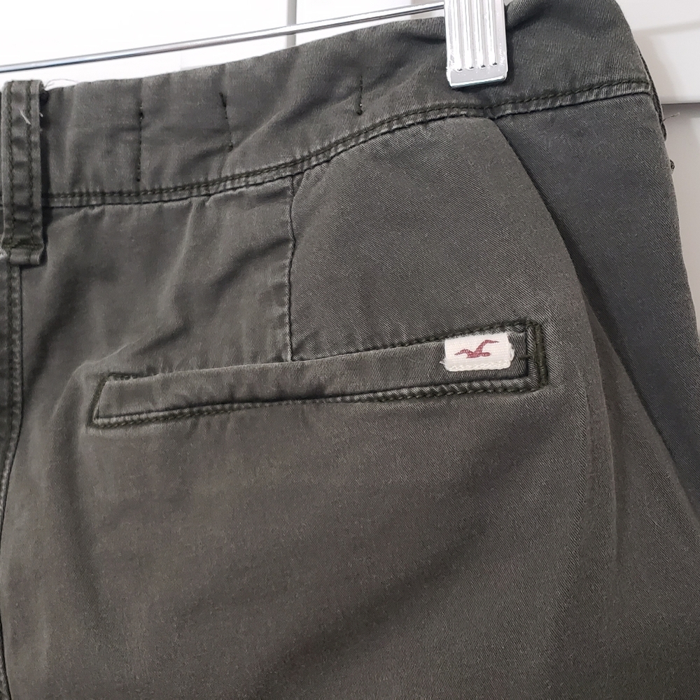 Hollister Men's Green Pants Skinny Chino Epic Flex Size W28 L30 - Picture 5 of 14